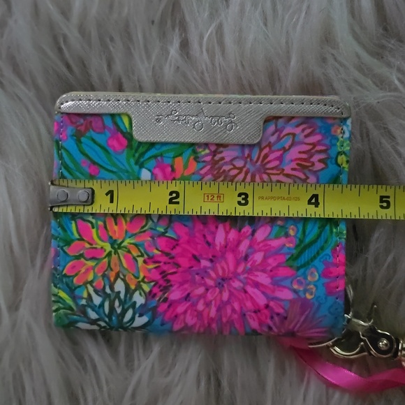 Lilly Pulitzer NWT Snap ID Card Case Walking On Sunshine - Picture 7 of 9